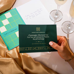 Champagne Afternoon Tea for Two, Fortnum & Mason Royal Exchange