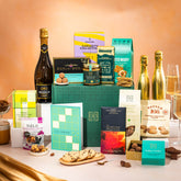 When something big (or small) is worth celebrating, this hamper makes it feel like a party. Unique, generous, and fun to open.