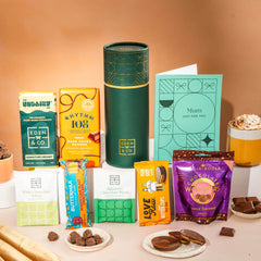 Show her she’s appreciated with this Mum Vegan & Gluten Free letterbox chocolate gift, crafted for taste and beauty