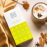 Bring comfort to your day with this fragrant chai blend, a soothing choice that turns any break into a calming ritual.