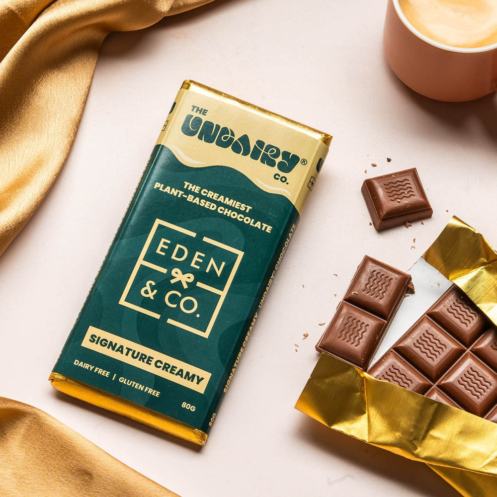 Delight in our award-winning creamy chocolate, silky and smooth, made to impress from the very first taste.