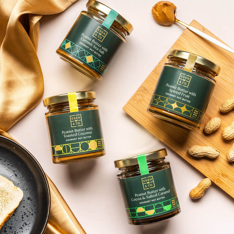 Indulge yourself with small-batch Cornish peanut butter, roasted to perfection and brimming with rich, natural flavour.