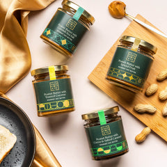 Indulge yourself with small-batch Cornish peanut butter, roasted to perfection and brimming with rich, natural flavour.