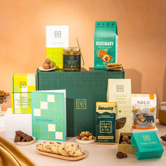 Raise a toast with this celebration Vegan & Gluten Free Hamper, crafted to match the joy of the occasion.