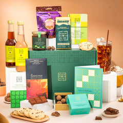 Raise a toast with this celebration chocolate hamper, crafted to match the joy of the occasion.