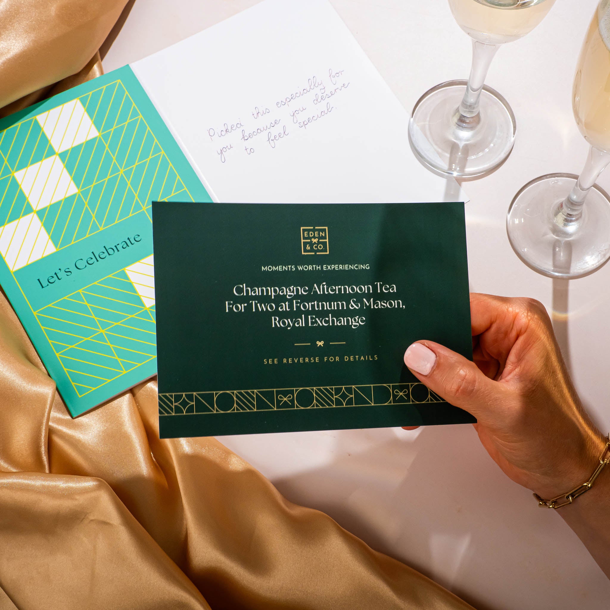 Champagne Afternoon Tea for Two, Fortnum & Mason Royal Exchange