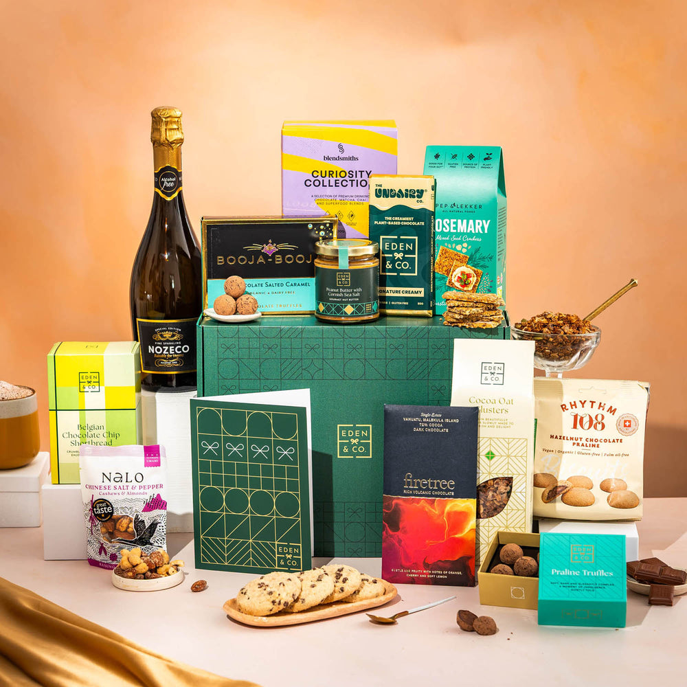 Bring everyone together with this grand Vegan & Gluten Free family hamper, crafted for moments worth sharing.