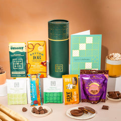 Celebrate big or small with this chocolate gift box, delivered beautifully through the letterbox.