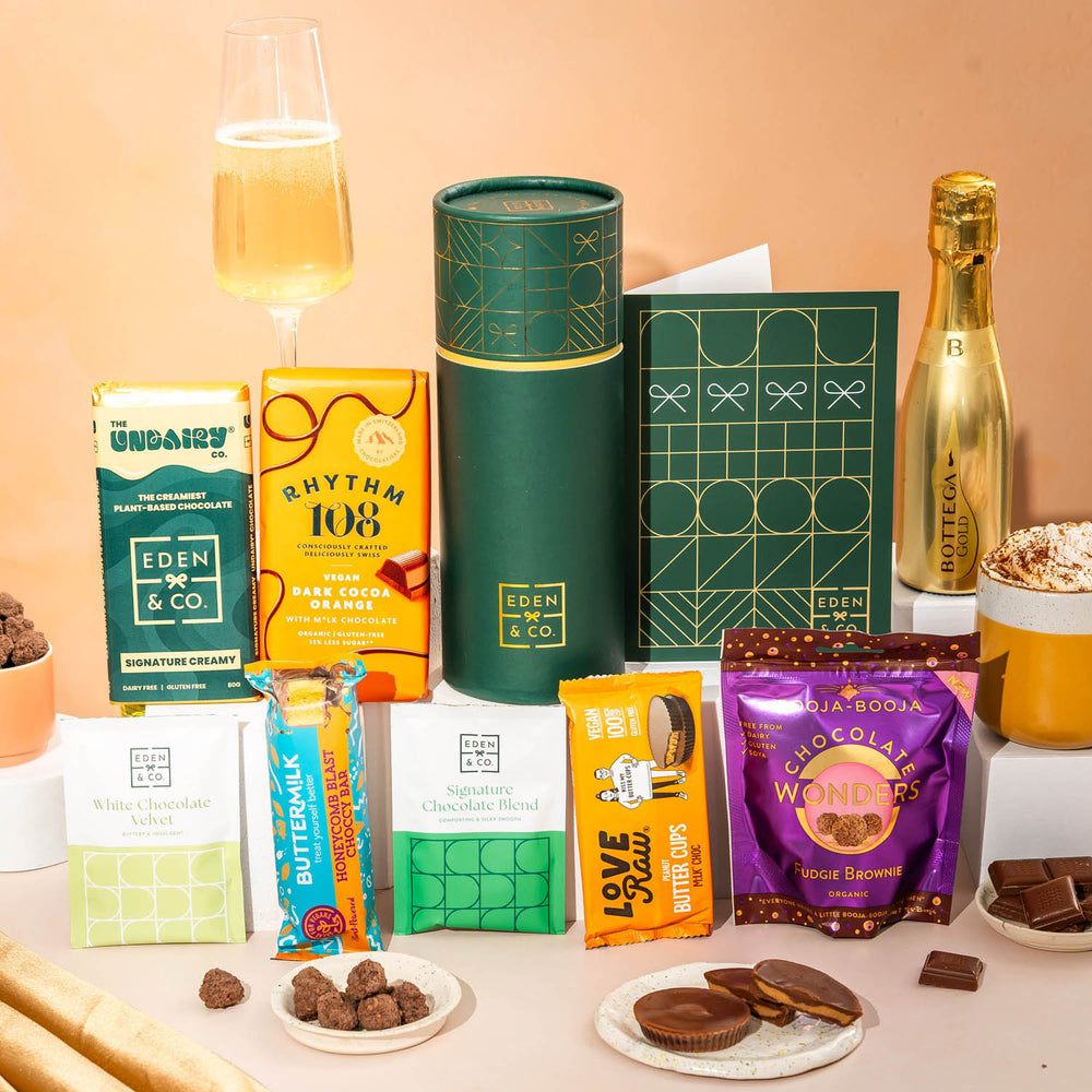 Make an impression with this premium chocolate gift box, perfectly sized for letterbox delivery.