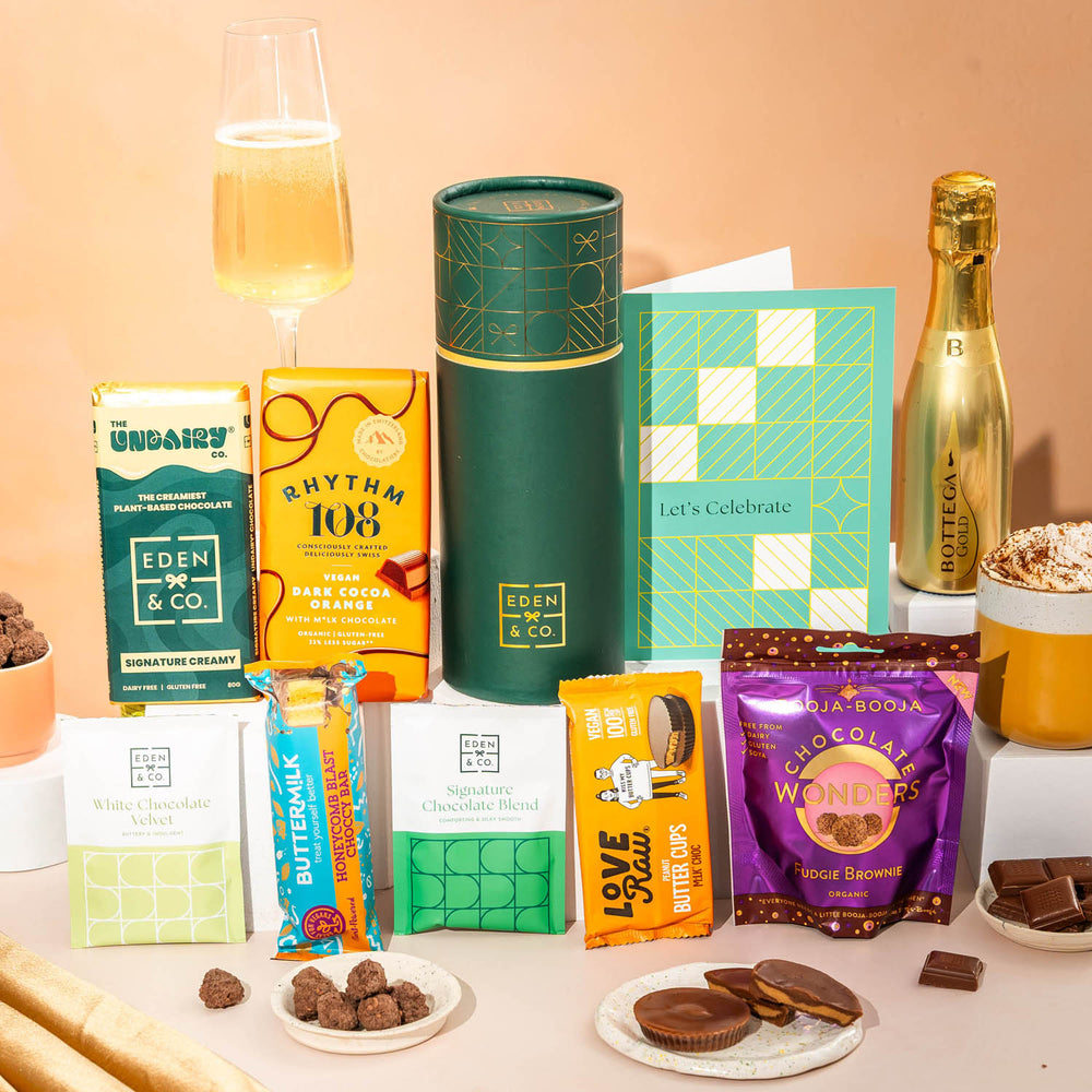 Celebrate big or small with this chocolate gift box, delivered beautifully through the letterbox.