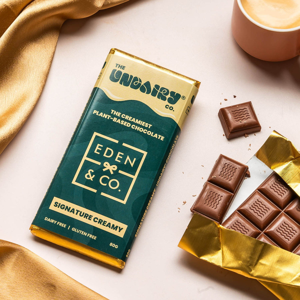 Delight in our award-winning creamy chocolate, silky and smooth, made to impress from the very first taste.