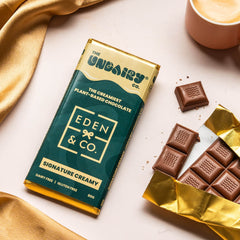 Delight in our award-winning creamy chocolate, silky and smooth, made to impress from the very first taste.