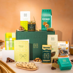 Welcome their little one with this new baby hamper, made to delight parents and mark the moment.