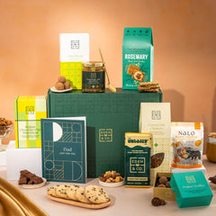 Celebrate him with this Dad hamper, a considered mix of style and flavour he’ll truly enjoy.