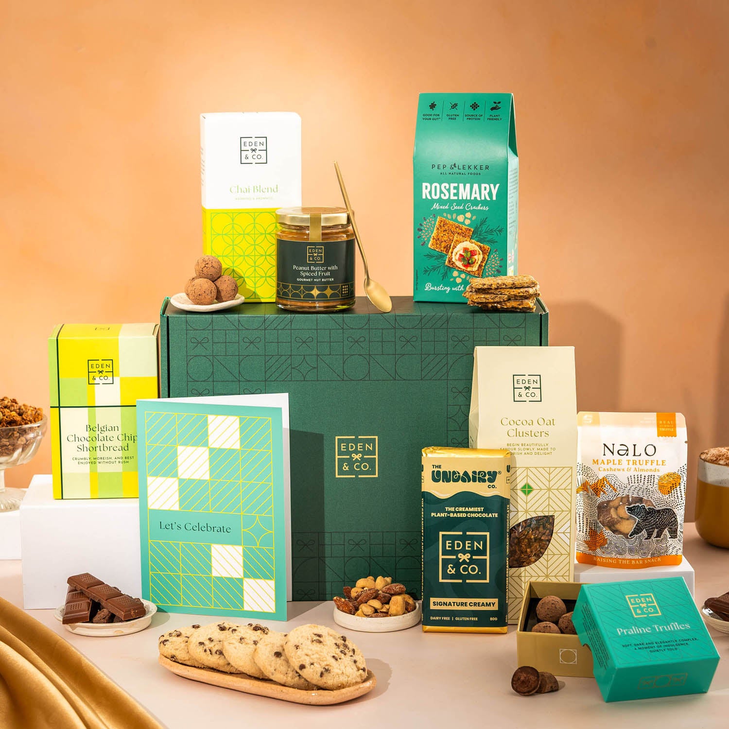 Raise a toast with this celebration hamper, crafted to match the joy of the occasion.